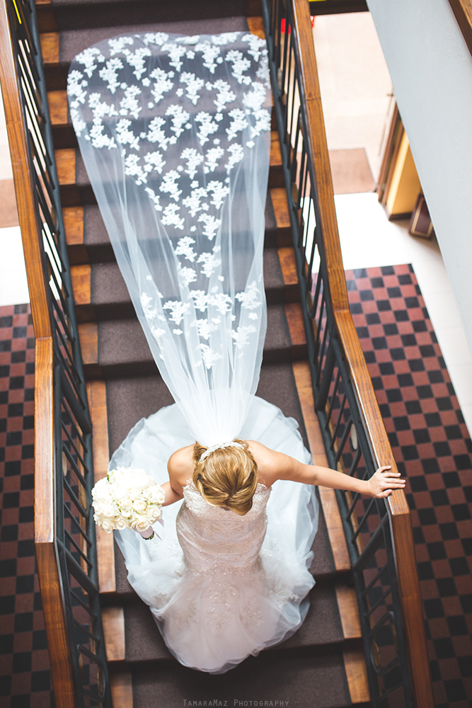 bride-walking-down-stairs